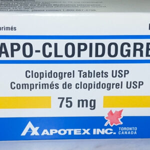 APO-Clopidogrel tablets for heart attack and stroke prevention