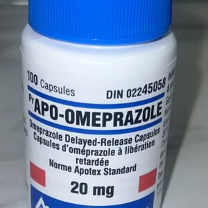 APO-Omeprazole capsules for GERD and acid reflux relief