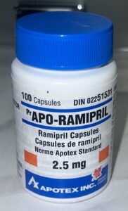 APO-Ramipril capsules for blood pressure and heart failure