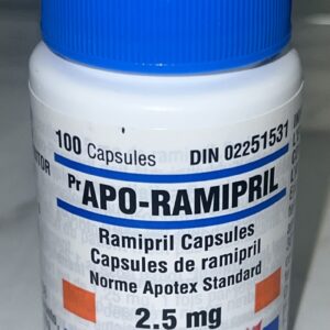 APO-Ramipril capsules for blood pressure and heart failure