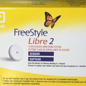 Freestyle Libre 2 sensor for continuous glucose monitoring