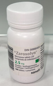 Zaroxolyn metolazone tablets for edema and high blood pressure relief