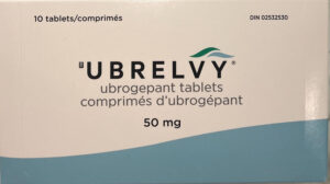 Ubrelvy ubrogepant tablets for acute migraine relief