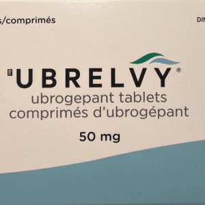 Ubrelvy ubrogepant tablets for acute migraine relief