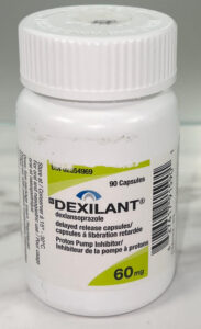 Dexilant dexlansoprazole capsules for GERD and acid reflux relief