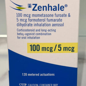 Zenhale mometasone/formoterol inhaler for asthma symptom relief