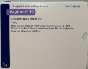 Vagifem estradiol vaginal tablets for menopause symptom relief
