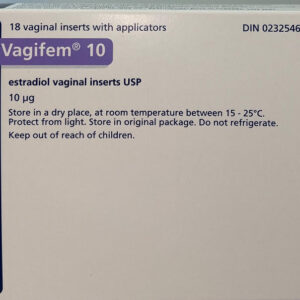 Vagifem estradiol vaginal tablets for menopause symptom relief
