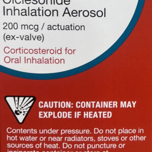 Alvesco ciclesonide inhaler for asthma symptom control