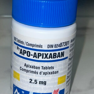 APO-Apixaban tablets for stroke and clot prevention