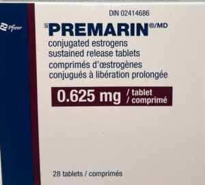 Premarin conjugated estrogens tablets for menopause symptom relief