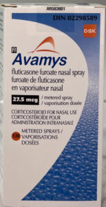 Avamys fluticasone furoate nasal spray for allergic rhinitis relief