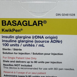 Basaglar KwikPen insulin glargine for diabetes management