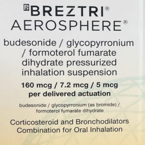Breztri budesonide/glycopyrrolate/formoterol inhaler for COPD management