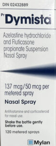 Dymista azelastine/fluticasone nasal spray for allergy relief