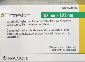 Entresto sacubitril/valsartan tablets for heart failure treatment