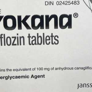 Invokana canagliflozin tablets for type 2 diabetes management