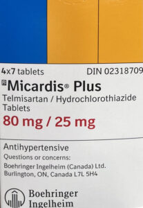 Micardis telmisartan tablets for hypertension and heart health
