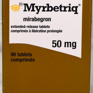 Myrbetriq mirabegron tablets for overactive bladder relief