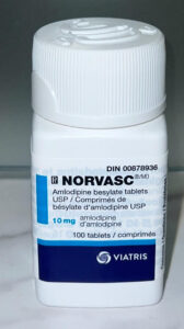 Norvasc amlodipine tablets for high blood pressure and angina relief
