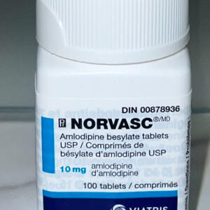 Norvasc amlodipine tablets for high blood pressure and angina relief