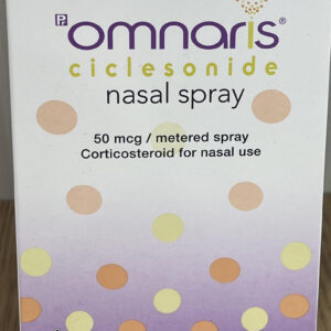 Omnaris ciclesonide nasal spray for allergic rhinitis relief