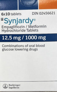 Synjardy empagliflozin/metformin tablets for type 2 diabetes control