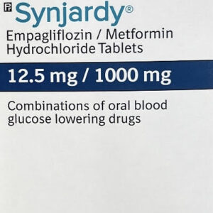 Synjardy empagliflozin/metformin tablets for type 2 diabetes control