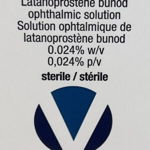 Vyzulta latanoprostene bunod 0.024% eye drops for glaucoma