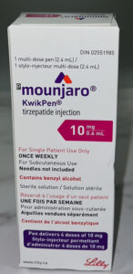 Mounjaro tirzepatide pen for diabetes and weight loss